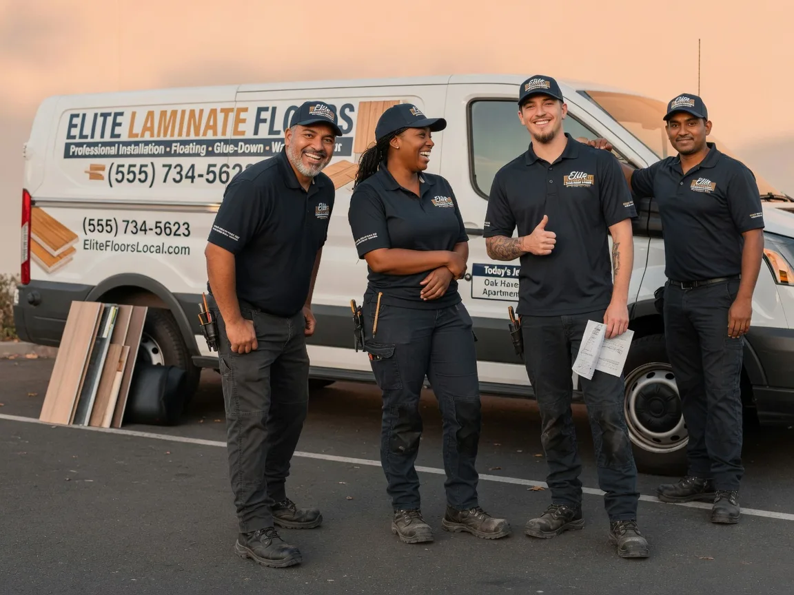 Laminate flooring installation company in Lake City, IA